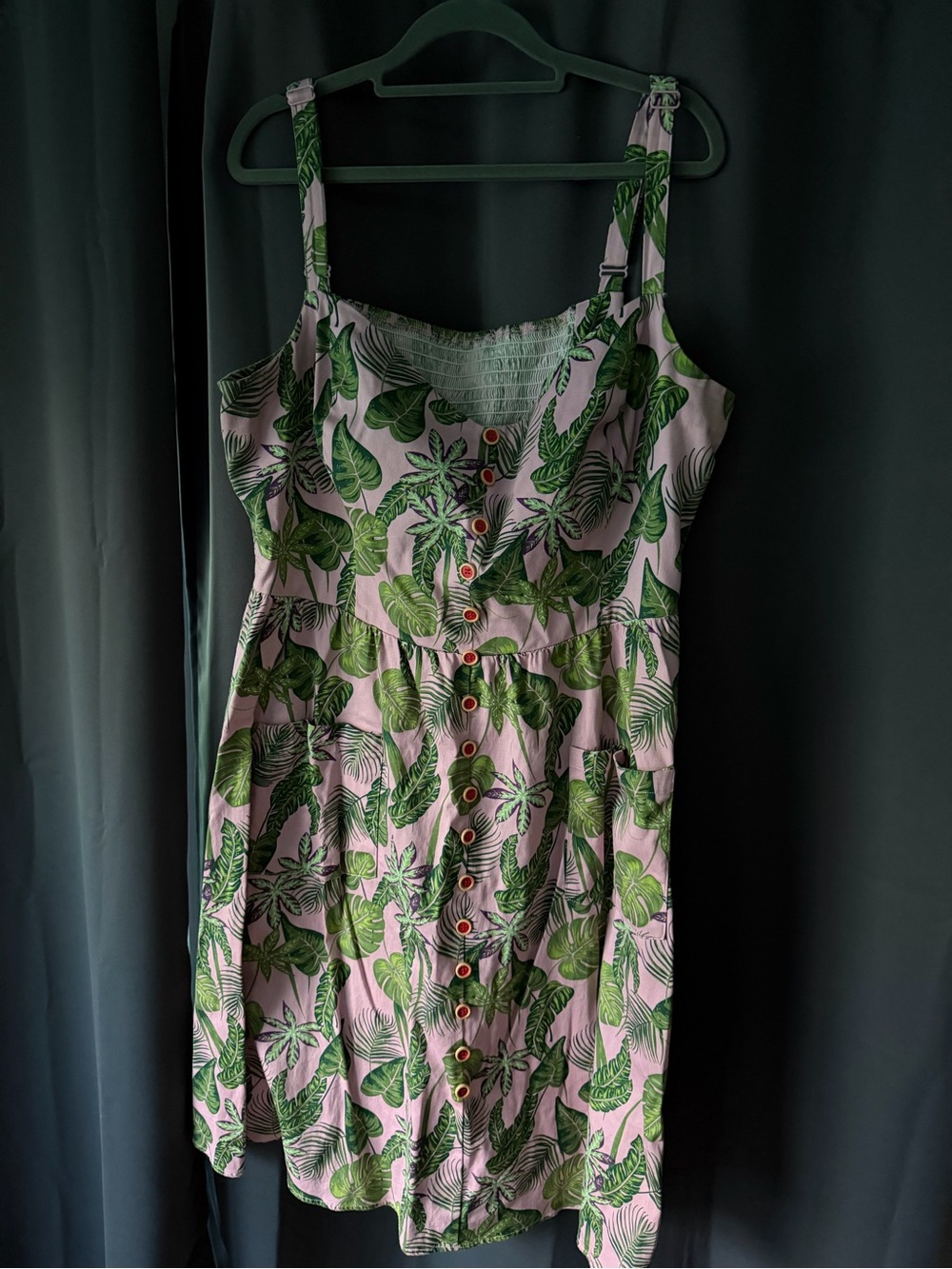 Collectif Pink Tropical Sundress